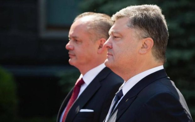 Открытая Европа: президенты Украины и Словакии встретились на границе