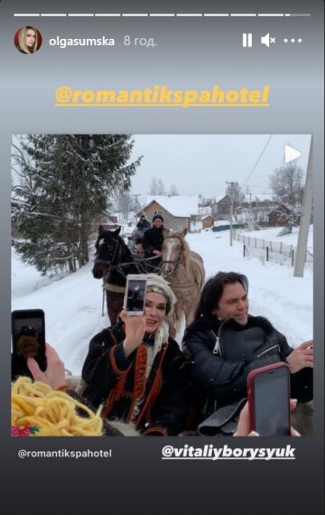 Ольга Сумська і Віталій Борисюк, фото: instagram.com/olgasumska