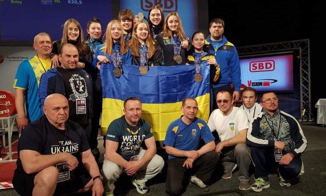 Украинские спортсмены триумфально выступили на Чемпионате Европы по пауэрлифтингу