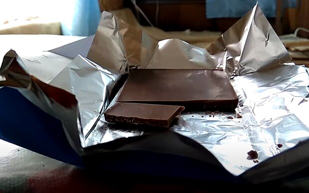 Шоколадка. Фото: скрін youtube