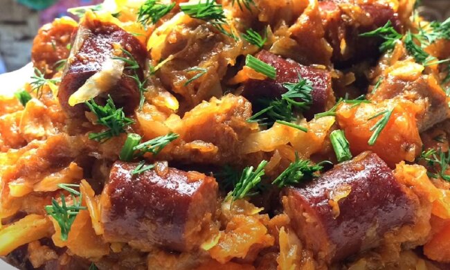 Бигос с капустой. Фото: Youtube