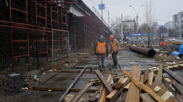 Шулявская развязка, начало строительных работ - март, 2019