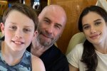 Джон Траволта с детьми, фото: johntravolta/Instagram