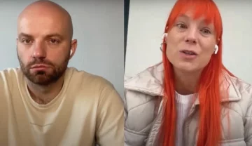 Демин и Тарабарова, скриншот из видео