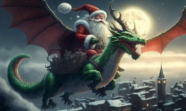 Зелений Дракон, символ 2024 року, фото: Pinterest