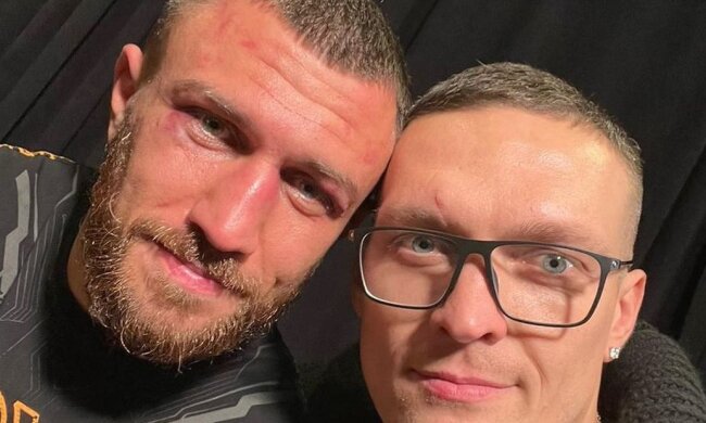 Александр Усик и Василий Ломаченко, фото: Instagram