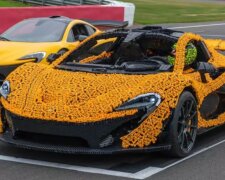 Копия McLaren P1 из деталей LEGO, фото: McLaren