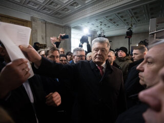 Петр Порошенко в ГБР, 5 канал