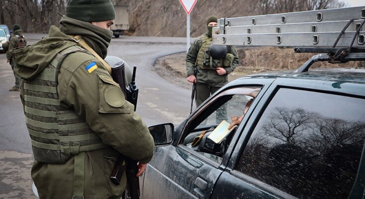 Блокпост в Україні, фото з відкритих джерел