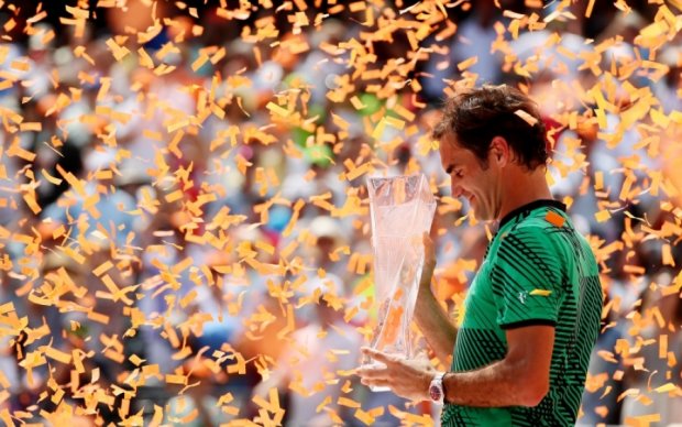 Федерер обыграл Надаля в финале теннисного турнира в Майами