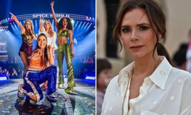 Вікторія Бекхем та Spice Girls: скрін із соцмережі