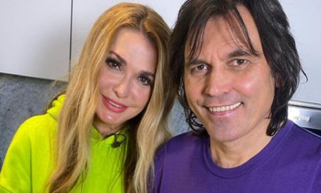 Ольга Сумська та Віталій Борисюк фото: Instagram olgasumska