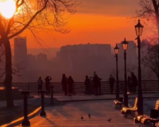 Украинцы, Киев, рассвет, фото из соцсетей