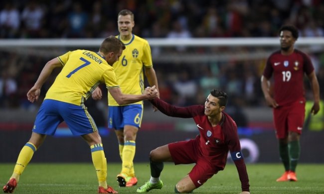 Португалия - Швеция 2:3 Видео голов и обзор матча