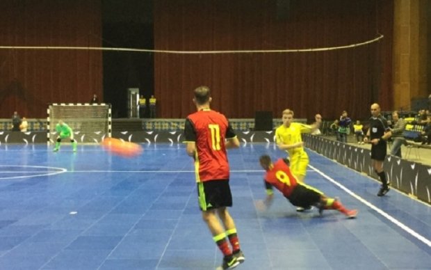 Украина обыграла Бельгию в отборе футзального Евро-2018