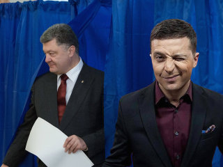 Порошенко и Зеленский