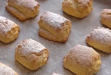 Сирне печиво: фото скрін рецепту