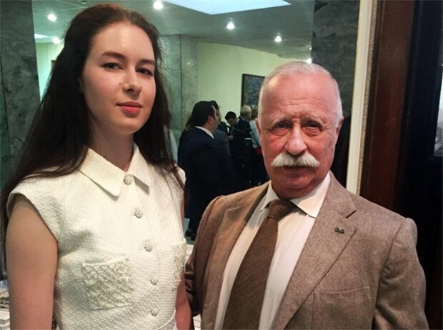 Леонид Якубович с дочерью, фото с Instagram