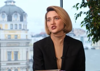 Віра Кекелія, кадр з інтерв'ю
