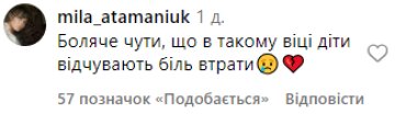 Комментарий со страницы Артема Пивоварова. Фото: скриншот с instagram