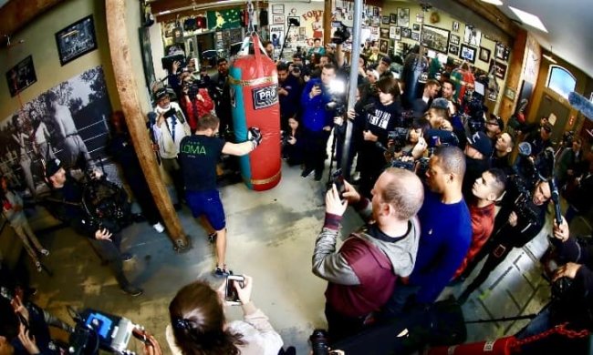 Відкрите тренування Василя Ломаченка