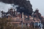 Пожежа на "Азовсталі" в Маріуполі