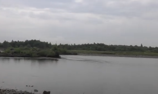 Річка, скріншот із відео