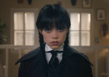 Дженна Ортега, кадр из сериал "Уэнсдей"