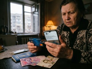 шахрайство пенсіонери банківська картка смартфон