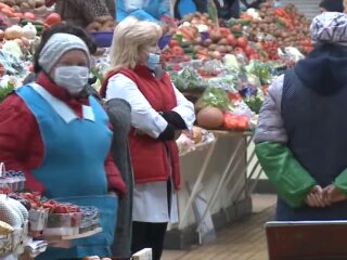 продуктовий ринок, скріншот з відео