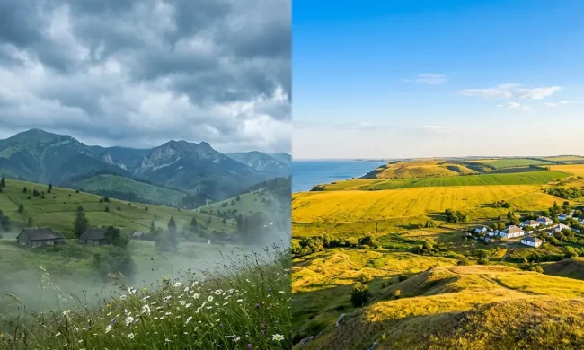 Погода в Україні, дощ і гроза