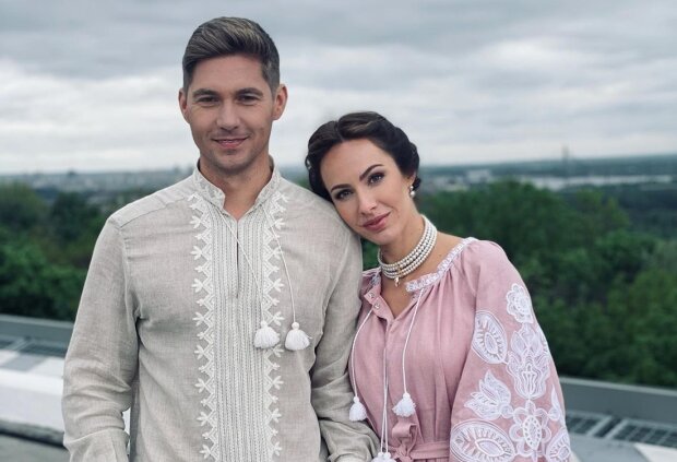 Владимир Остапчук с женой, фото с Instagram