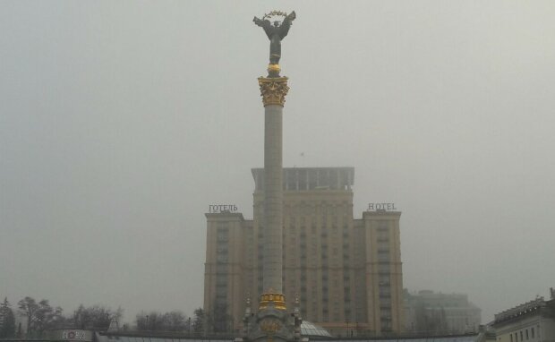 Туман в Киеве, фото: Знай. ua