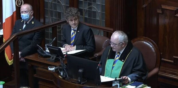 Сенат Ирландии, фото: скриншот из видео