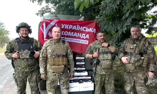 Артур Палатний: "Українська команда" привезла на передову дрони та "тепловізори для трьох бригад
