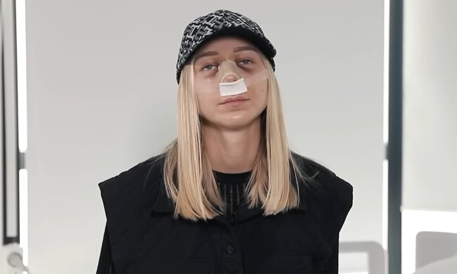 Катя Репяхова, кадр з інтерв'ю