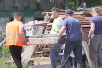 Общественные работы по безработным. Фото: скриншот с видео