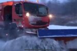 Сніг у Харкові, фото: скріншот з відео