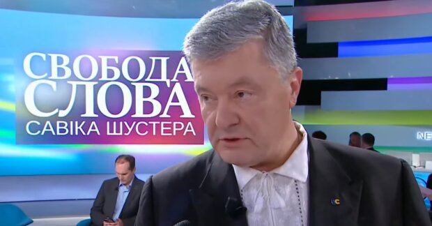 Петро Порошенко, скриншот youtube Shuster online