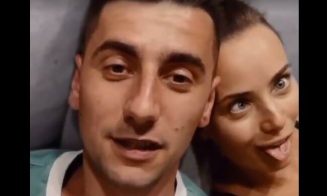 Ксенія Мішина і Олександр Еллерт, скріншот з відео