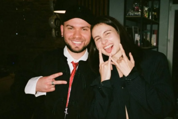 LAUD (Владислав Каращук) и Диана Томнюк, фото из соцсетей