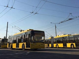 Нові тролейбуси Київпастрансу на маршрутах Києва
