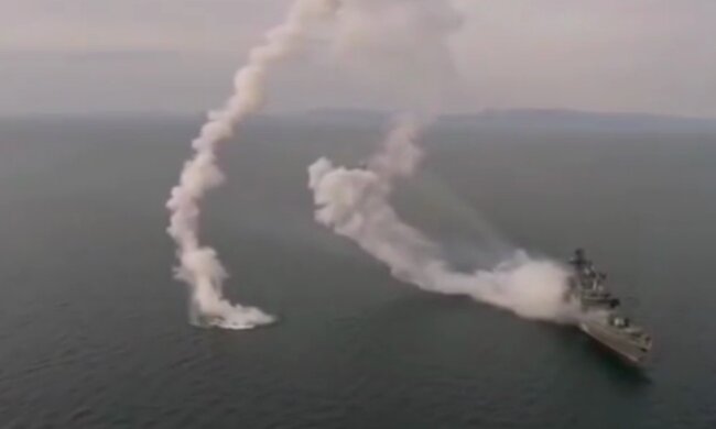 Неудачный запуск ракеты, скриншот с видео