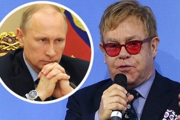 Путіна не пустили до Елтона Джона