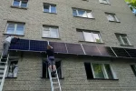 Солнечная панель на балконе