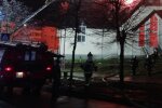В Долине сгорела церковь, фото: Facebook ГСЧС Украины