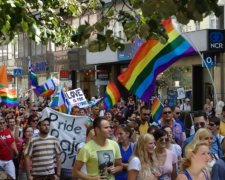 Голландцы массово вышли в защиту сексменьшинств