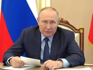 Володимир путін, скріншот з відео