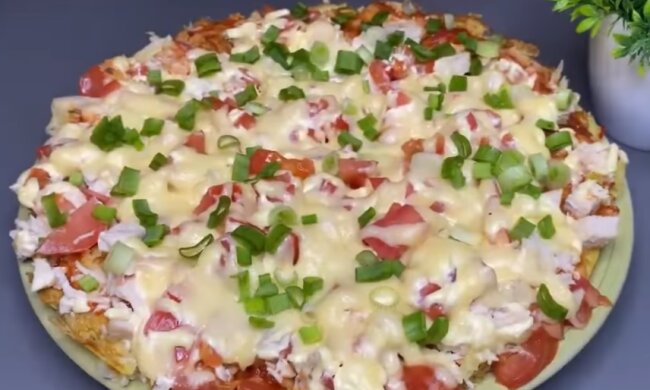 Піца на картоплі, фото Facebook