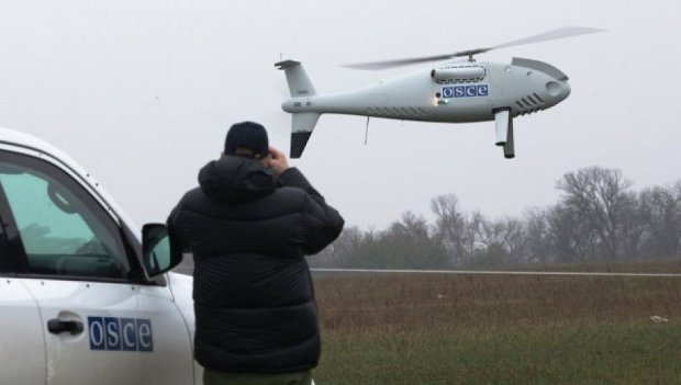 Боевики сбили дрон наблюдательной миссий из-за обнаруженной бронетехники 